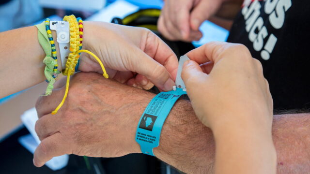 An essential support: volunteers