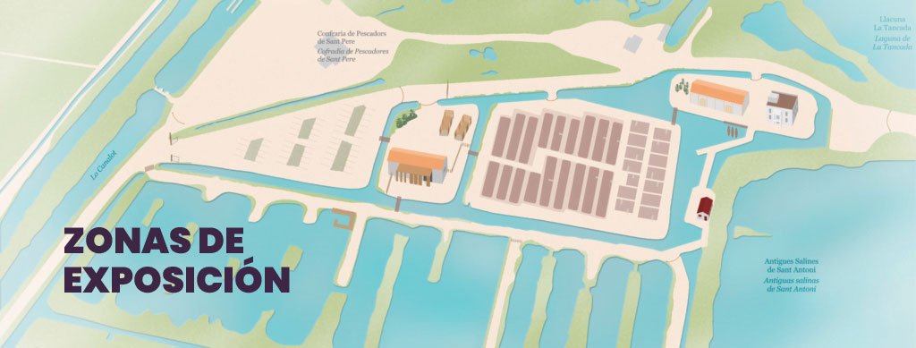 Zonas de exposición